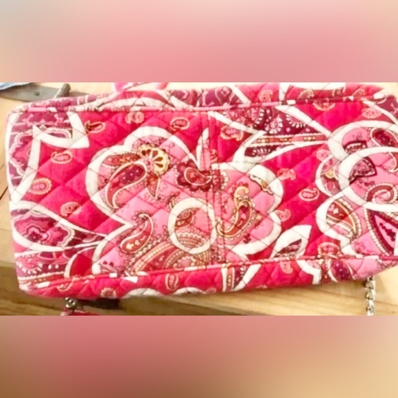 Vera bradley purse shoulder Rosey Posey vintage retired - Picture 5 of 5